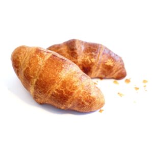 Κρουασάν Bουτύρου (βούτυρο γάλακτος), Συσκευασία: 100τμχ 80g, ΣΥΣΤΑΤΙΚΑ: Aλεύρι σίτου, βούτυρο γάλακτος.