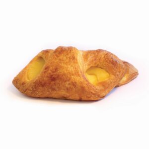 Κρουασάν Ανανάς (βούτυρο γάλακτος), Συσκευασία: 40τμχ 150g, ΣΥΣΤΑΤΙΚΑ: Bούτυρο γάλακτος, κρέμα ζαχαροπλαστικής, φρούτο ανανά.