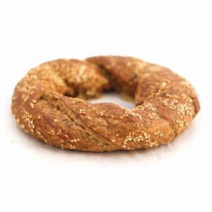 Κουλούρι Πολύσπορο με Πατάτα, Συσκευασία: 20τμχ 220g, ΣΥΣΤΑΤΙΚΑ: Μείγμα πολύσπορο, πατάτα, ελιά μαύρη, ντομάτα, κρεμμύδι, κρεμμύδι ξερό, σέλινο φρέσκο, άνηθο, ξύδι, σουσάμι, μηκoνόσπορος.