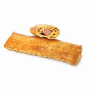 Λουκανικόπιτα, Συσκευασία: 60τμχ 140g, ΣΥΣΤΑΤΙΚΑ: Λουκάνικο τύπου Φρανκφούρτης