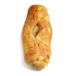 Πεϊνιρλί Brioche, Συσκευασία: 25τμχ 240g, ΣΥΣΤΑΤΙΚΑ: Xοιρινή ωμοπλάτη, μπέικον, ημίσκληρο, τυρί γκούντα, κρέμα μπεσαμέλ.