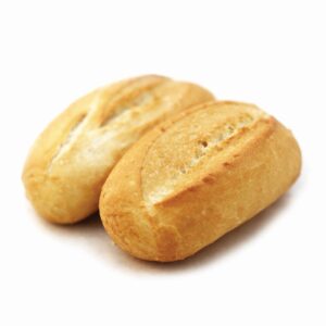 Μπαγκετάκι Σίτου, Συσκευασία: 100τμχ 60g, ΣΥΣΤΑΤΙΚΑ: Αλεύρι σίτου.