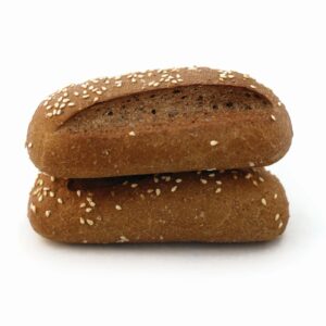 Μπαγκετάκι Ολικής, Συσκευασία: 100τμχ 60g, ΣΥΣΤΑΤΙΚΑ: Αλεύρι ολικής, σουσάμι.