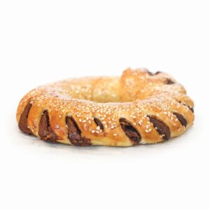 Κουλούρι με Πραλίνα, Συσκευασία: 30τμχ 220g, ΣΥΣΤΑΤΙΚΑ: Πραλίνα, σουσάμι.