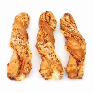 Κρουασίνι Πολύσπορο Τυρί, Συσκευασία: 7kg 100g, ΣΥΣΤΑΤΙΚΑ: Πολύσπορο μίγμα, αλεύρι βύνης, φυτική μαργαρίνη, τυρί gouda.