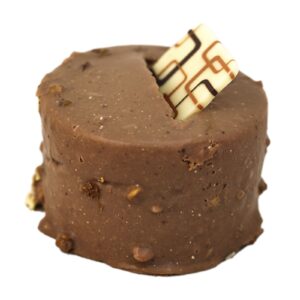 Πάστα Ferrero, Συσκευασία: 9τμχ 150g, ΣΥΣΤΑΤΙΚΑ: Κρέμα γάλακτος, κρέμα Patisserie, κακάο, αμύγδαλο κροκάν, σοκολάτα γάλακτος, σοκολάτα υγείας, κονιάκ.