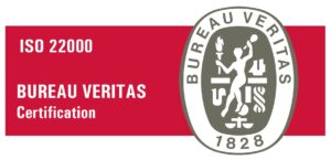 Bureau Veritas ΙSO 22000 logo color