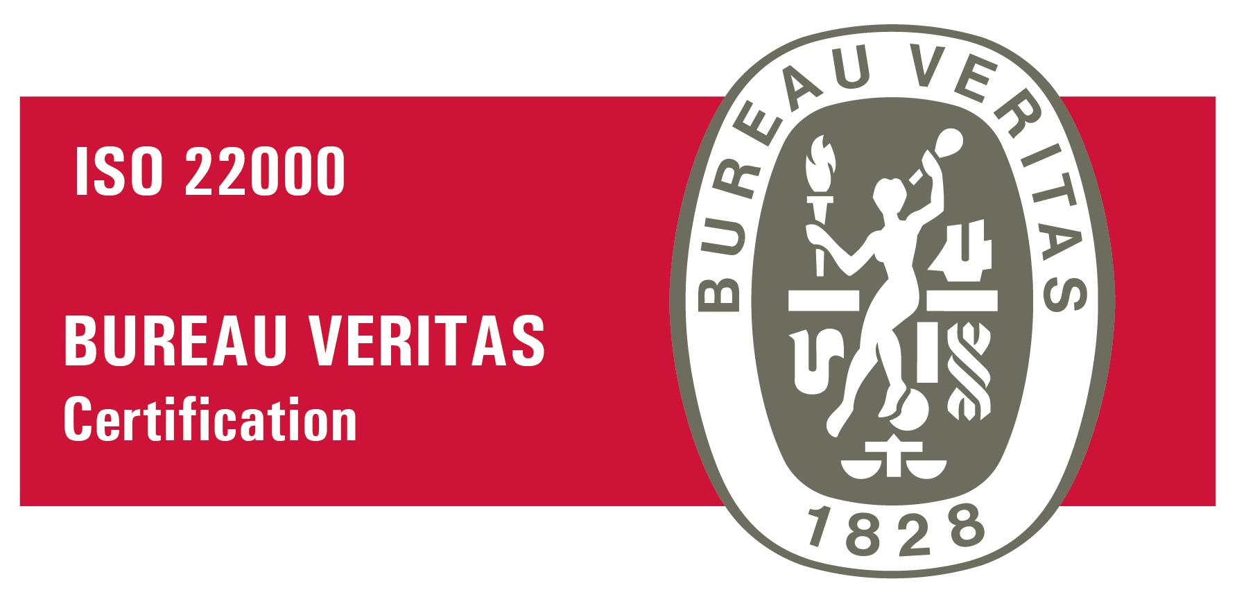 Bureau Veritas ΙSO 22000 logo color